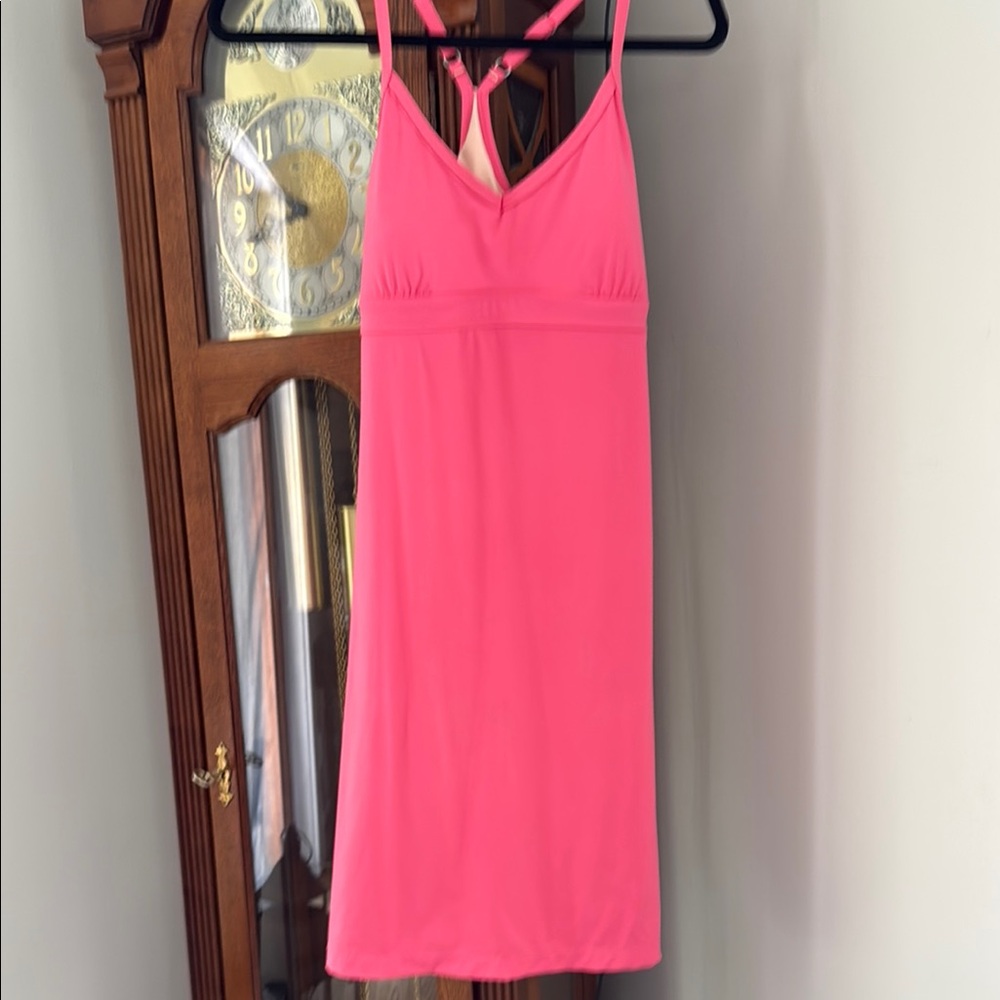 Athleta Pink Chemise with Spaghetti Straps